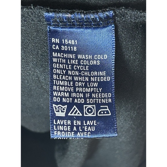 Oxford America Polo Shirt XXXL Appalachian Mountaineers Short Sleeve Black - Picture 5 of 8